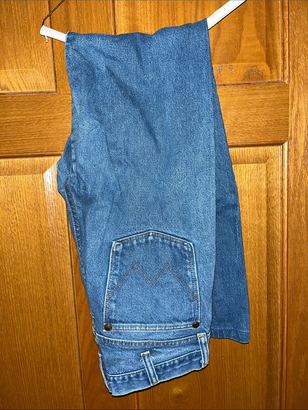 Wrangler Men's Blue Denim Jeans